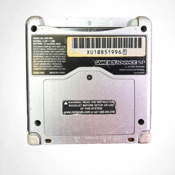 Nintendo Game Boy Advance SP Model No. AGS-001 - Picture 2 of 6
